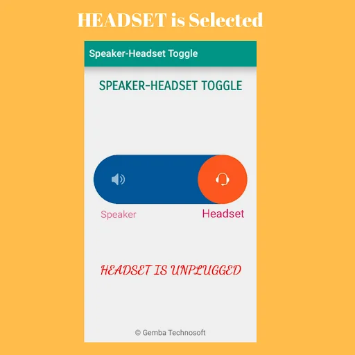 Headset-Speaker Toggle & Test 