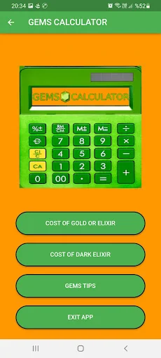 GEMS CALCULATE