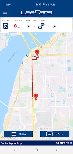 Lee County Transit Mobile App screenshot 4