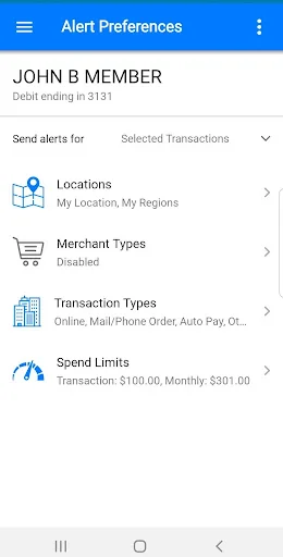 Genisys Card Controls screenshot 4