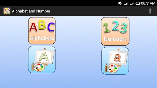 Alphabet & Number for Nursery screenshot 1