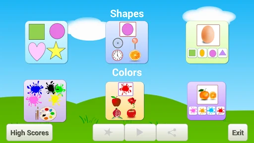 Shapes and Colors screenshot 1