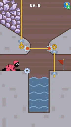 Prison Escape: Pin Puzzle screenshot 1