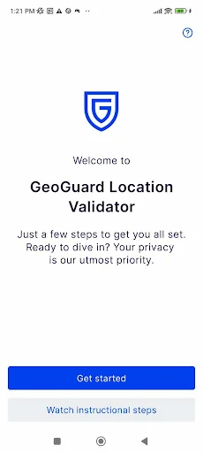 GeoGuard Location Validator screenshot 1