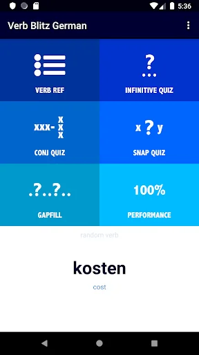 German Verb Blitz Pro