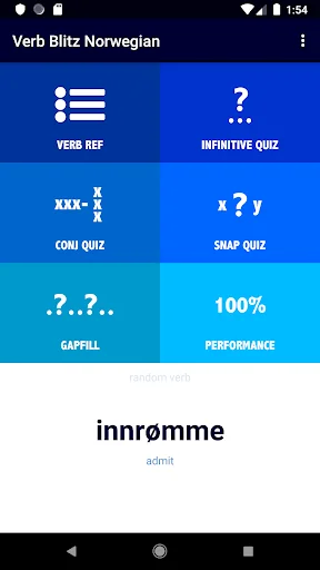 Norwegian Verb Blitz Pro