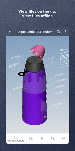Glovius - 3D CAD File Viewer screenshot 1