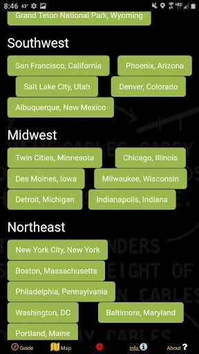 Historical Places Data Map USA