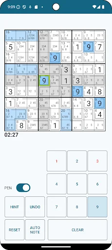 Killer Sudoku screenshot 3