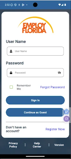 Employ Florida Mobile screenshot 2
