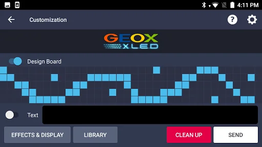 Geox XLED screenshot 2