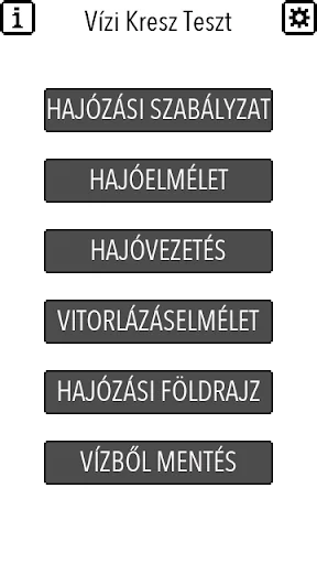Vizi Kresz Teszt