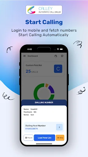 Auto Dialer Software - Calley screenshot 3