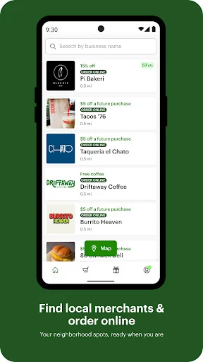 Clover: Perks and Order Ahead