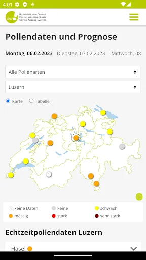 Pollen-News screenshot 1