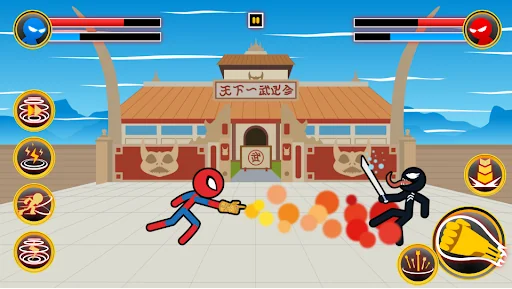 Stickman Battle Playground