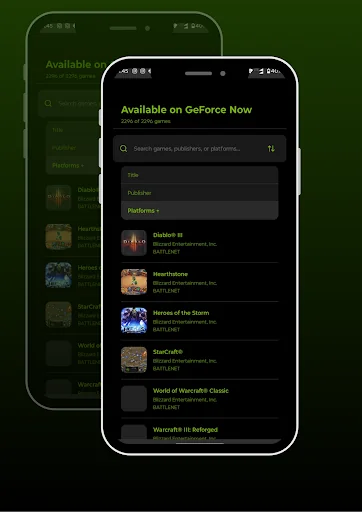 Games List for Geforce Now screenshot 1