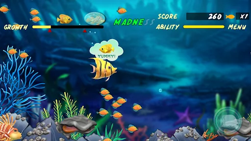 Let Me Eat :Big fish eat small