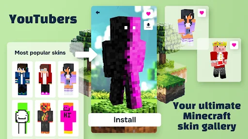 Skins for Minecraft + Editor