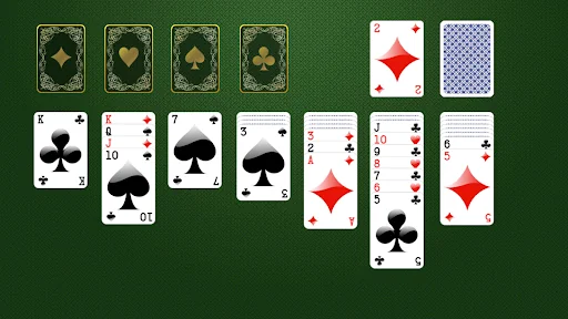 Solitaire cards game