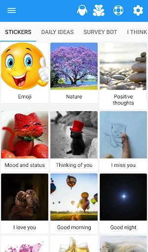 Sticker Bliss for Messenger screenshot 1