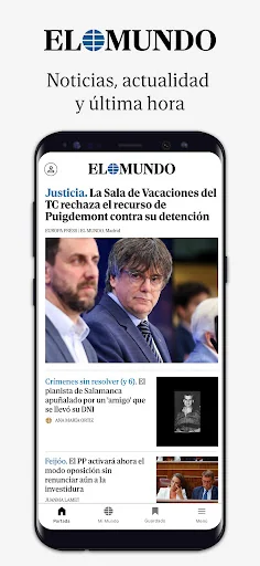 El Mundo - Diario líder online screenshot 1