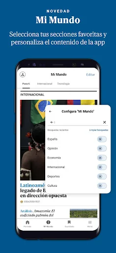 El Mundo - Diario líder online screenshot 3