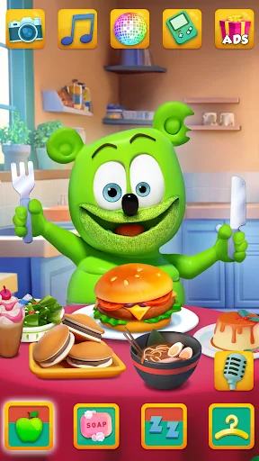 Talking Gummy Bear Kids Games screenshot 4