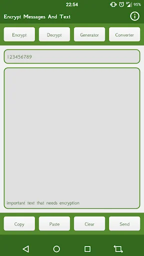 Encrypt Messages And Text screenshot 1