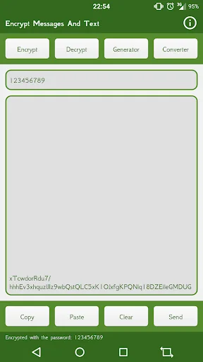 Encrypt Messages And Text screenshot 2