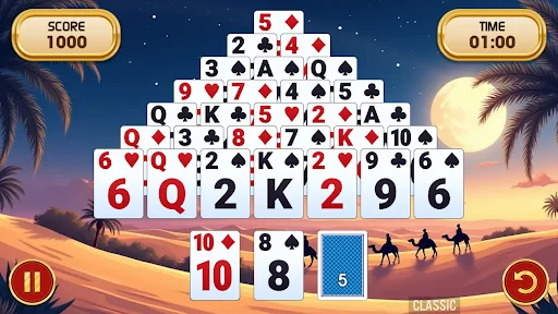 Pyramid Solitaire Challenge