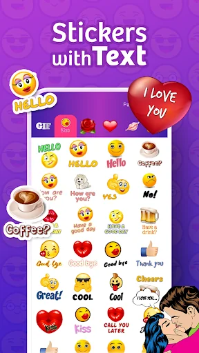 Gif Stickers For Whatsapp screenshot 1