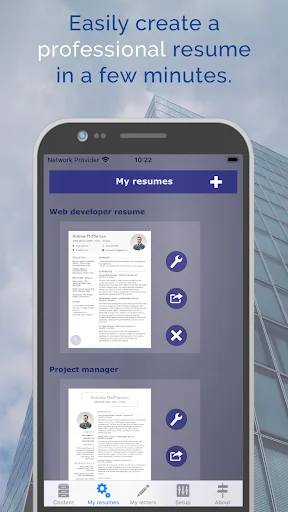 A great resume with giga-cv