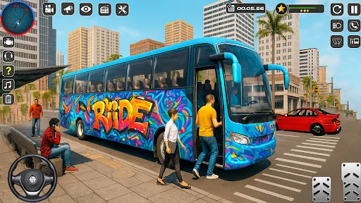 Bus Simulator Coach Parking 3D
