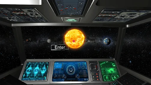 Solar Space Exploration VR Vir