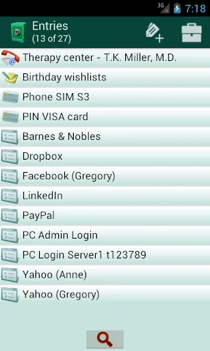 Secret Safe Password Manager screenshot 1