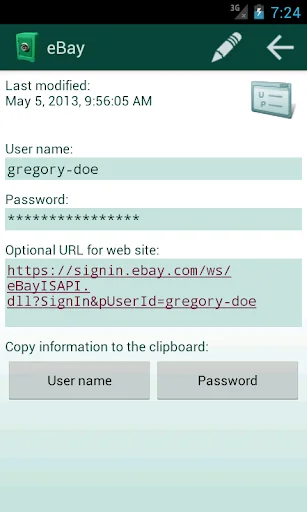 Secret Safe Password Manager screenshot 3