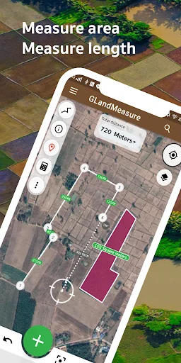 GPS Field Area Measure : GLand screenshot 1