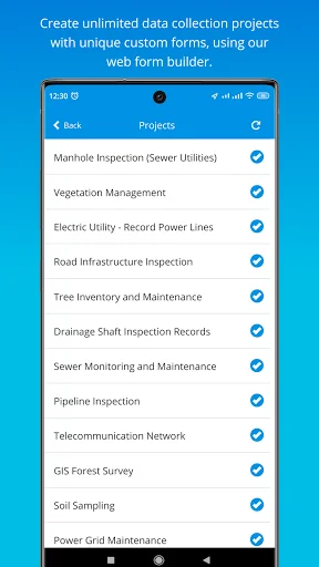 Mobile Data Collection screenshot 2