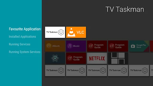 TV Taskmanager App Manager