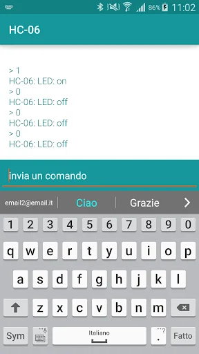 Arduino bluetooth controller screenshot 3