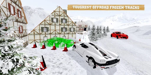 Frosty Car Parking School 3D