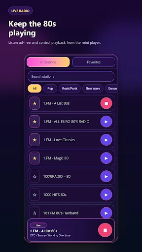 80s Music Radio Pro