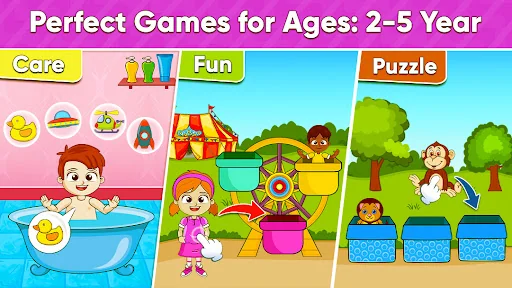 Toddler Games: 2-5 Year Kids