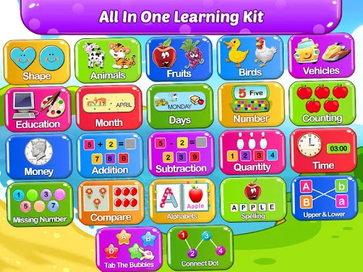 Preschool Learning Games