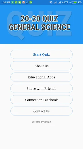 20-20 Quiz General Science