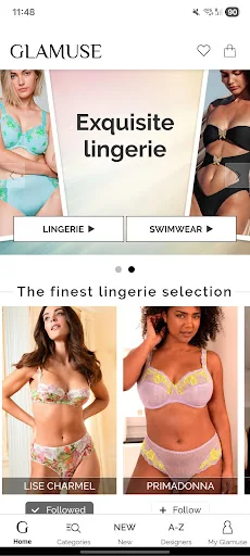 Glamuse - Lingerie screenshot 1