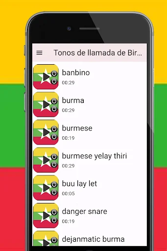 Burma Music Ringtones screenshot 1