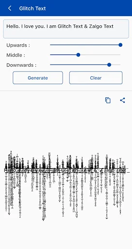 Glitch Text & Zalgo Text screenshot 2