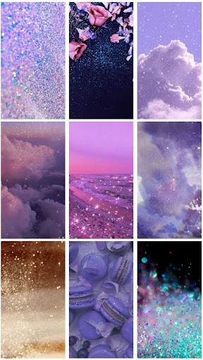 Cute Glitter Wallpaper